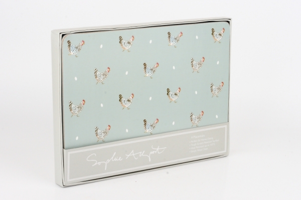 Prostírání set 4ks slepičky Sophie Allport 29x21,5cm