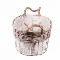 Proutěné koše set 3ks-42 cm , 36 cm a 30cm - VYŘAZENO dek4741