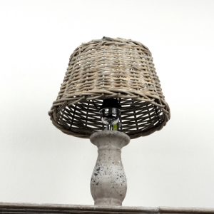 Proutěné stínidlo 30x20cm