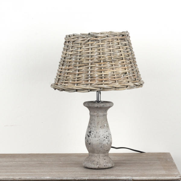 Proutěné stínidlo 30x20cm