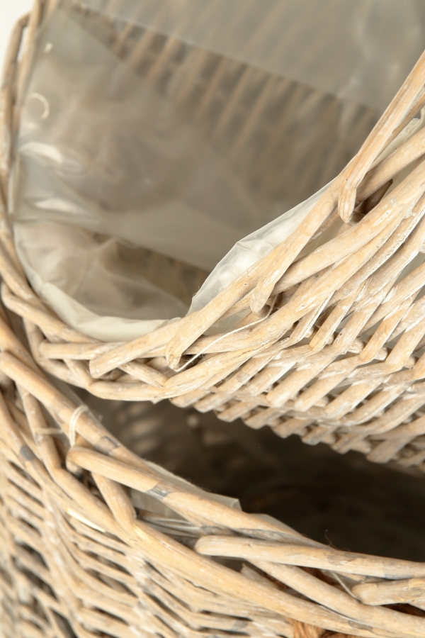 Proutěný koš 35x35x30cm