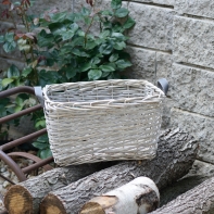 Proutěný koš hranatý střední 46cm