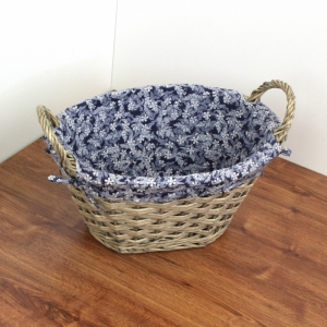 Proutěný koš L 44x29x34cm