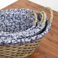 Proutěný koš L 44x29x34cm