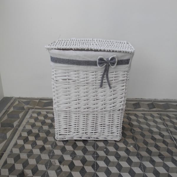 Proutěný koš na prádlo 46x38x27cm