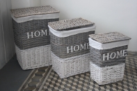 Proutěný koš na prádlo HOME 41cm