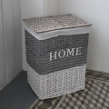 Proutěný koš na prádlo s víkem HOME 58cm