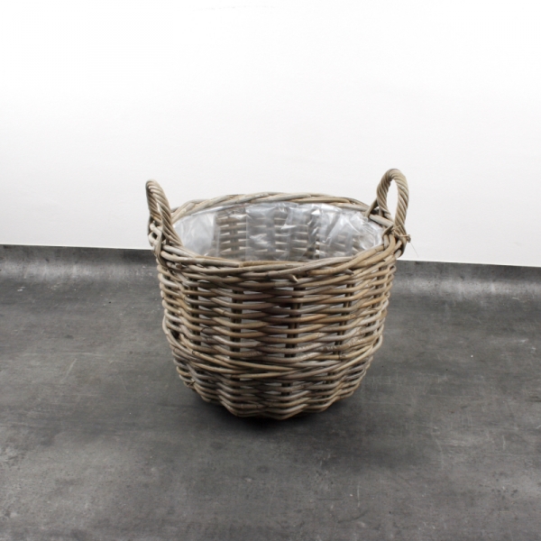Proutěný koš na rostliny 34cm