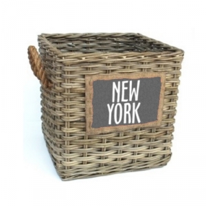 Proutěný koš New York 40x40x40cm