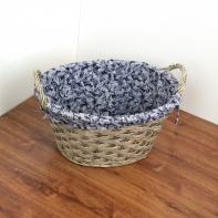 Proutěný koš XXL 62 x 35 x 46 cm