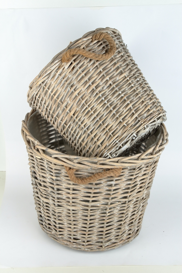 Proutěný košík 42x36x42cm