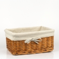 Proutěný košík látka 29x14x23cm