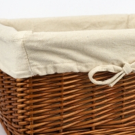 Proutěný košík velký 31x26x33cm