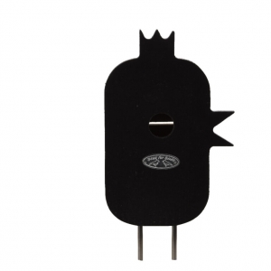 Ptačí budka s ptáčkem 15,7x10,8x28,8cm levá