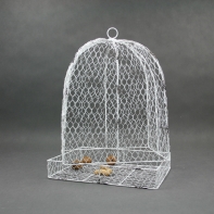 Ptačí klec Provence 37x22x30cm