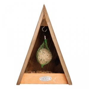 Ptačí krmítko dřevěné trojúhelník