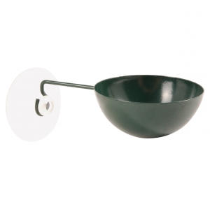 Ptačí krmítko na okno 12,5 x x7,5 x 5 zelené