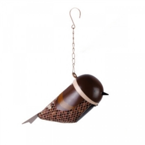 Ptačí krmítko závěsné hnědý ptáček