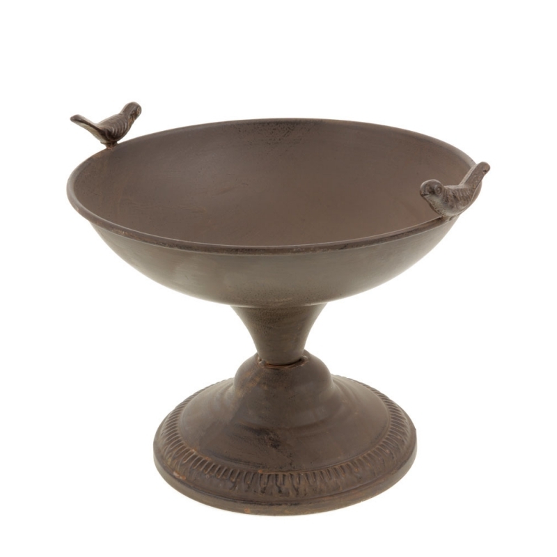 Ptačí pítko do zahrady kovové