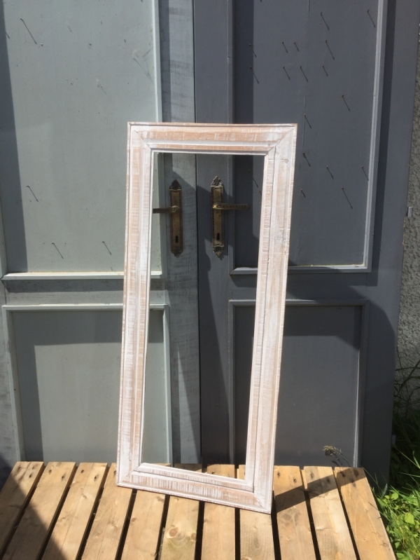 Rám na zrcadlo dřevěný 50x115cm