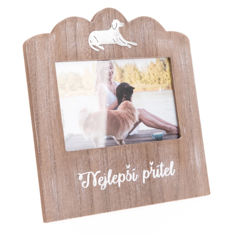 Rámeček na fotografie mazlíčka 20x21x1cm