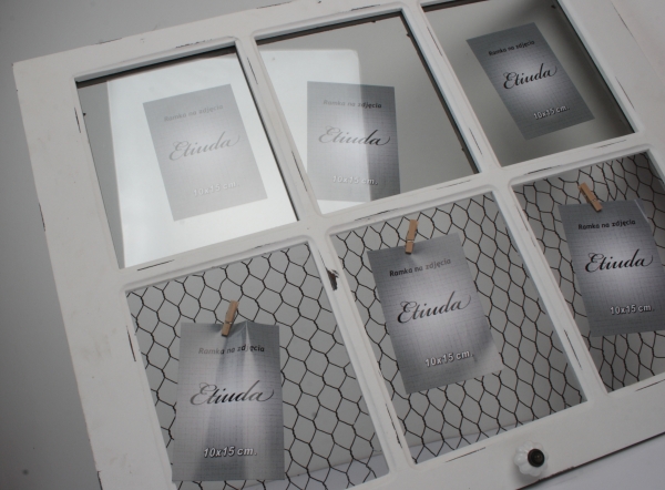 Rámeček na fotografie okenice 60x75cm