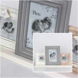 Rámečky na 3 fotky s motýlem 40cm