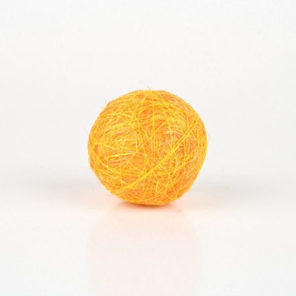 Ratanová koule 5cm oranžová