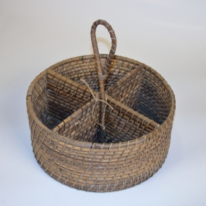 Ratanový stojan na dochucovadla 30cm