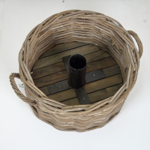 Ratanový stojan na slunečník 50x45x24cm