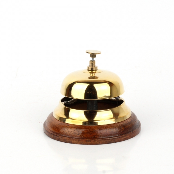 Recepční zvonek 12x10cm