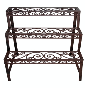 Regál na květiny 3.patra 78,5x49x65,5cm