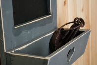 Reklamní tabule s poličkou 50x30cm