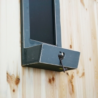 Reklamní tabule s poličkou 50x30cm