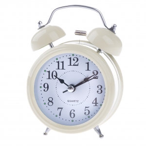 Retro budík béžový 