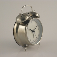 Retro budík silver 16cm