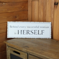 Retro cedule Successful women... 40cm