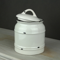 Retro dóza - soudek na sádlo 16x12cm