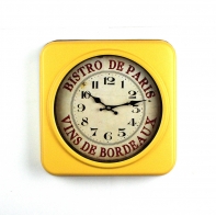 Retro hodiny kovové 35x35cm