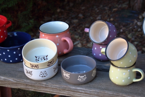 Retro hrnek krajáč oranžový 770ml