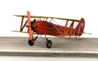 Retro kovový model letadlo 46cm