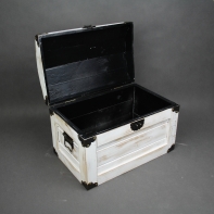 Retro kufr dřevěný malý 24x38x25 cm