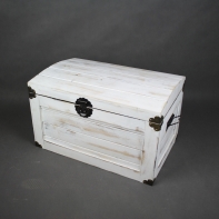 Retro kufr dřevěný malý 24x38x25 cm