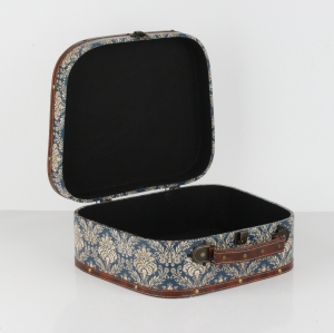Retro kufr se zámeckým vzorem 32x14,5x29cm