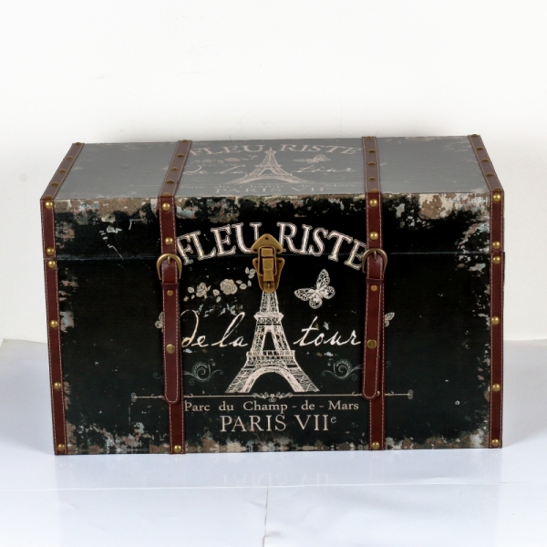 Retro kufr / truhla Paris v.41x70x43cm