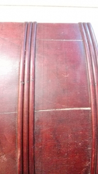 Retro kufr/truhla- poškozeno dek4484