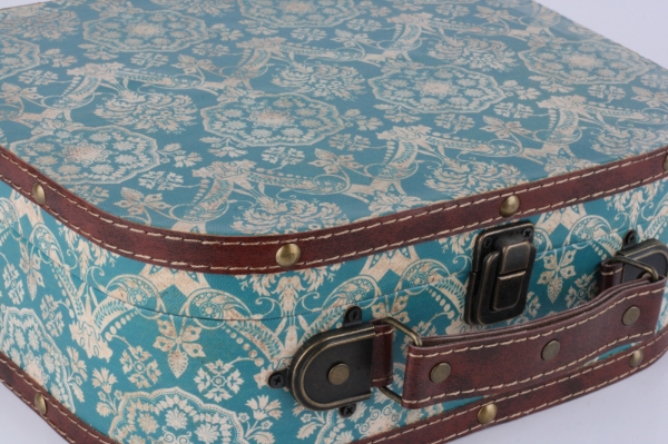 Retro kufřík s ornamenty 29x11x26cm