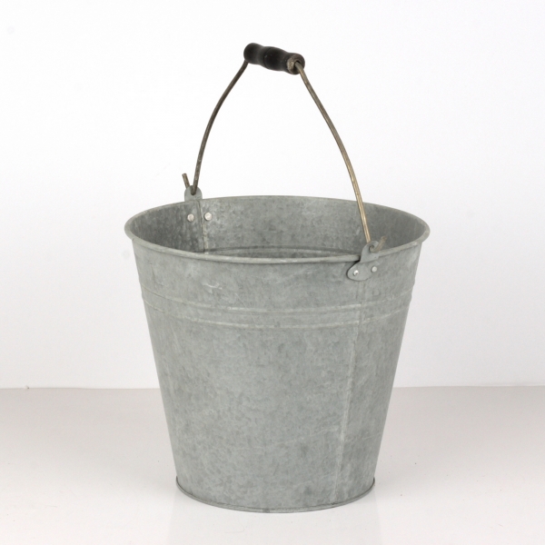 Retro kyblík zinek 25cm