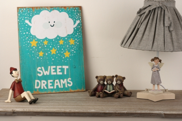 Retro medvídci s knihou 20cm