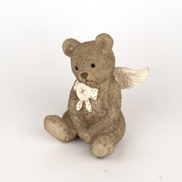 Retro medvídek s křídly 9x9x13cm